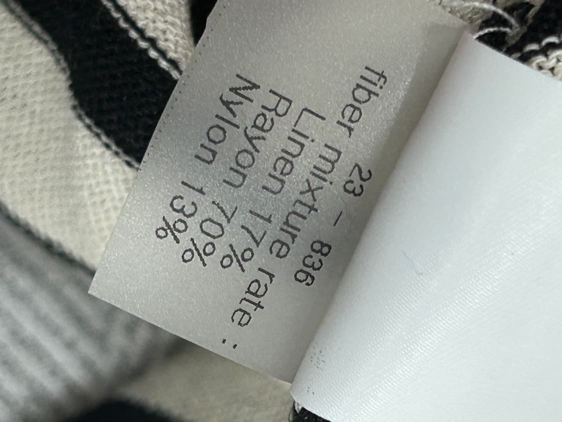 유메르 UMER 스트라이프 세미크롭 가디건 상품이미지8