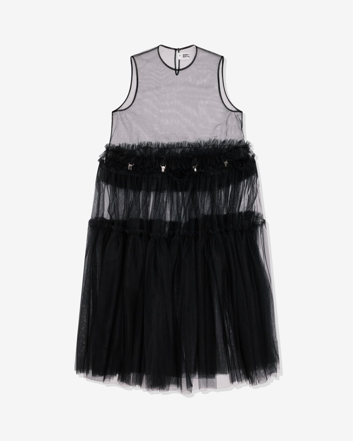 Noir kei ninomiya 느와르 케이 니노미야 튤 원피스 xs 상품이미지1