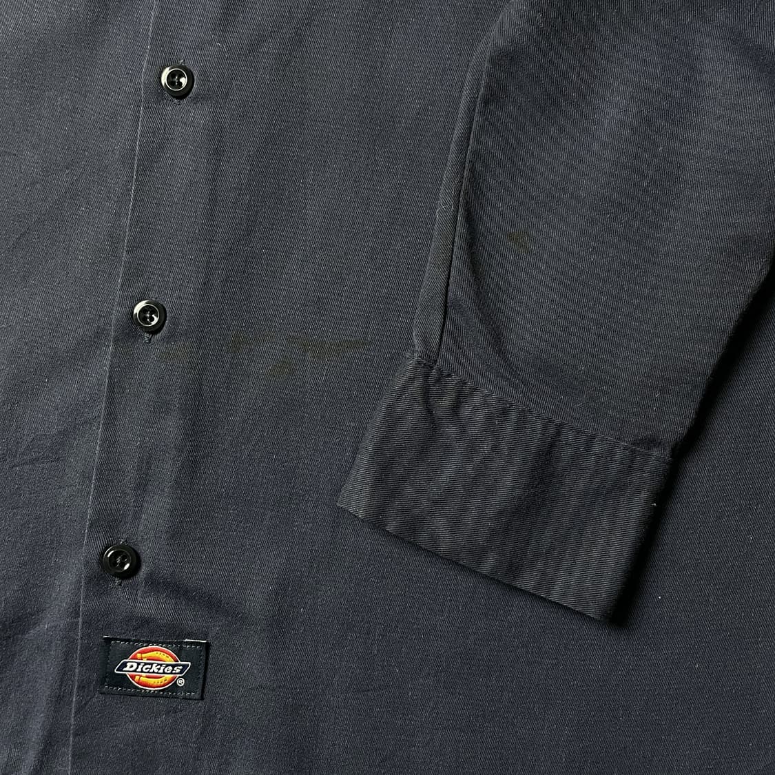 DICKIES 디키즈 빈티지 네이비 플랩포켓 워크 셔츠 A00947 상품이미지5