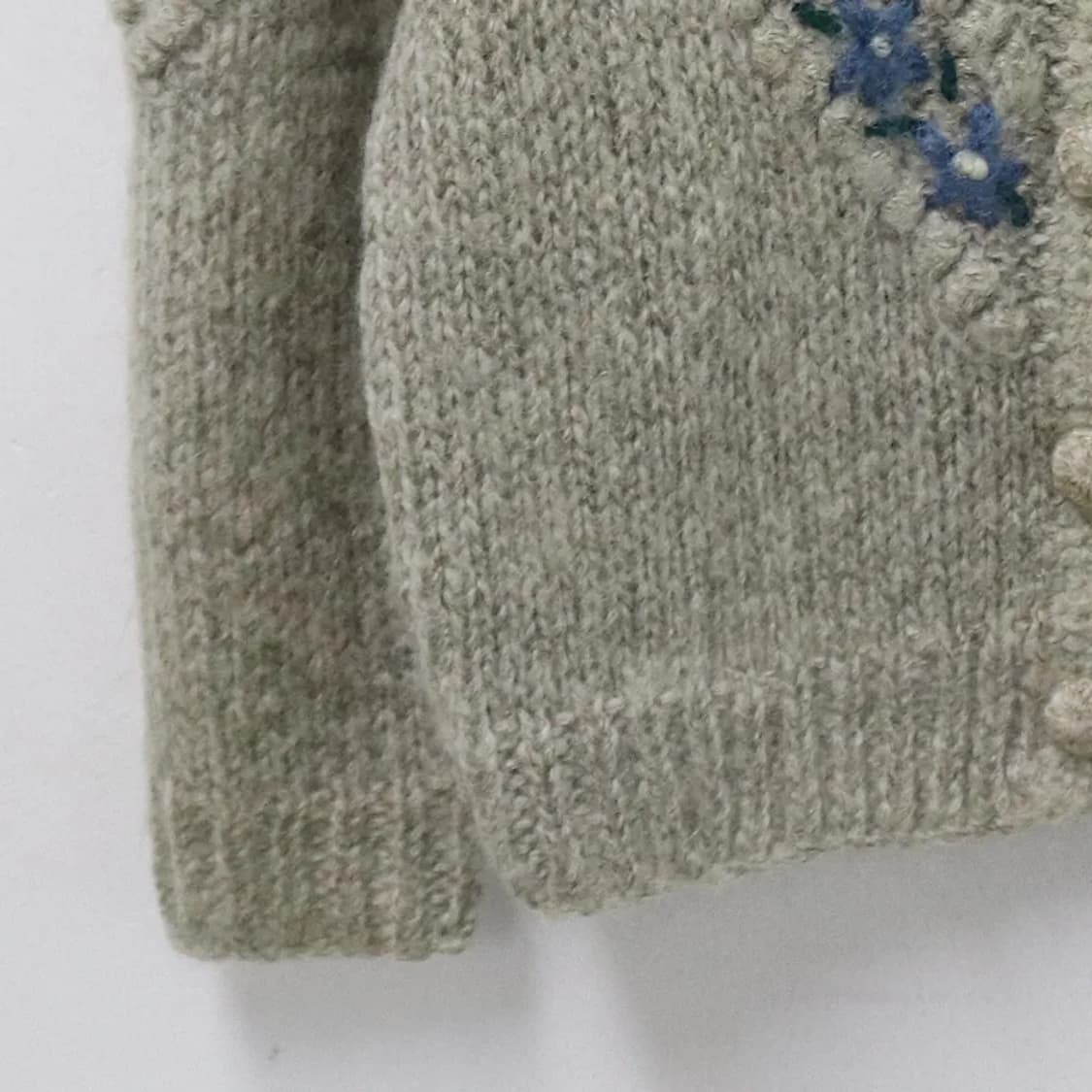 스테파넬 플라워 울 혼방 가디건 62992 상품이미지6