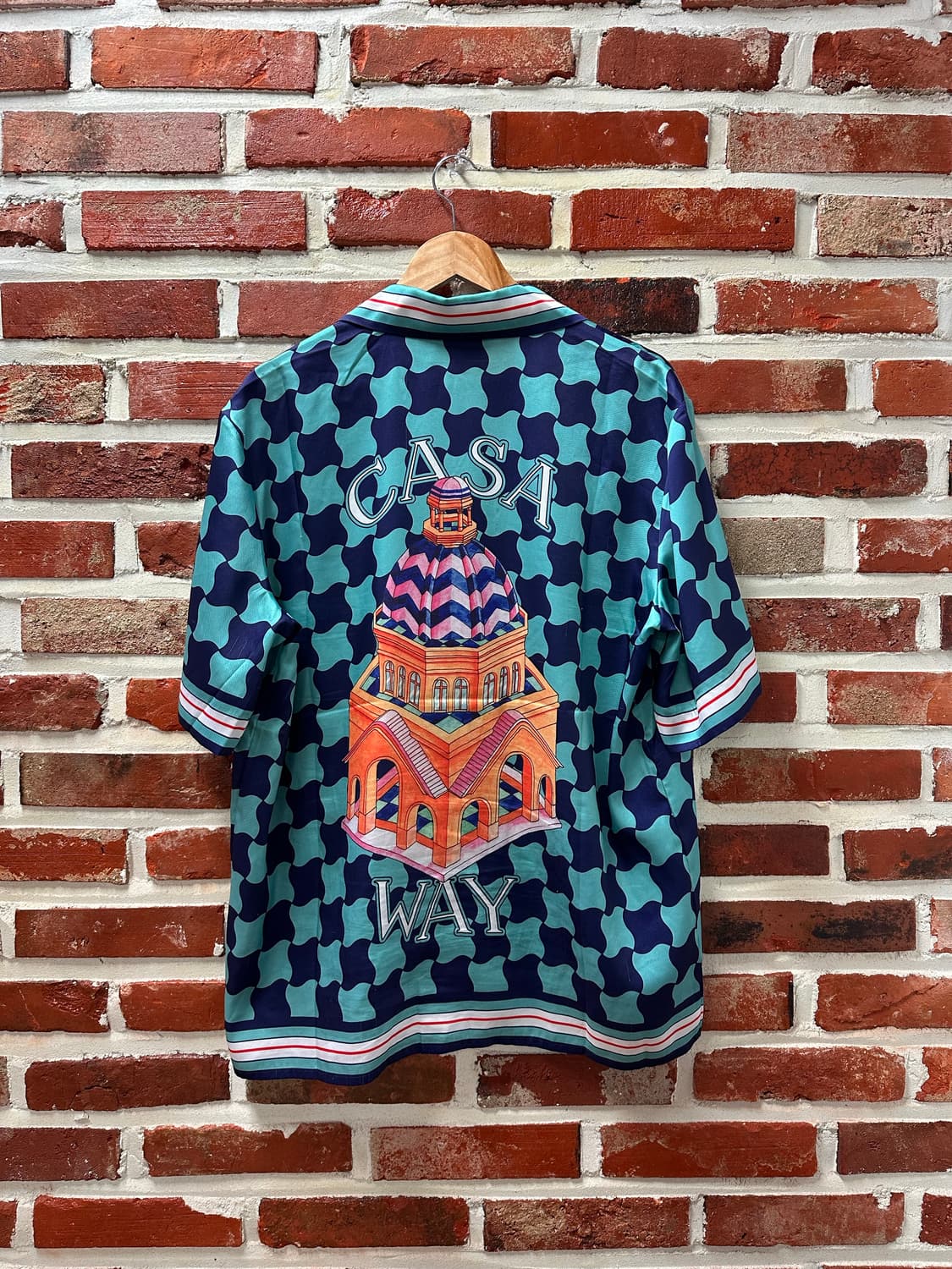 (XL)카사블랑카 카사웨이 POOL TIE 실크 셔츠 상품이미지6