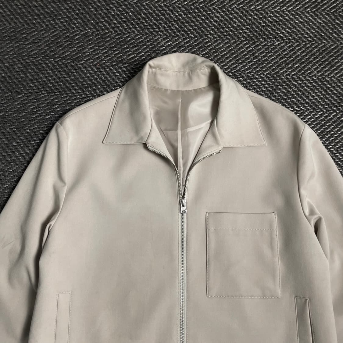 무신사 스탠다드 릴렉스드 미니멀 자켓o 4774 상품이미지4