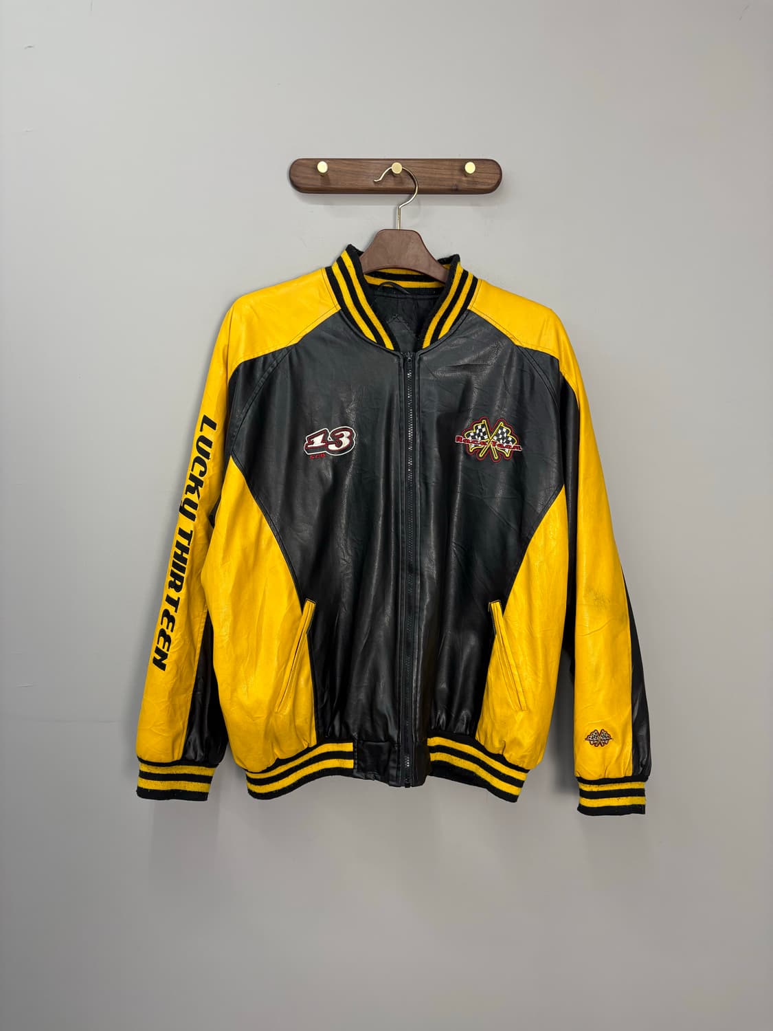 90s 스티브앤 베리 레더재킷 A1766 상품이미지2