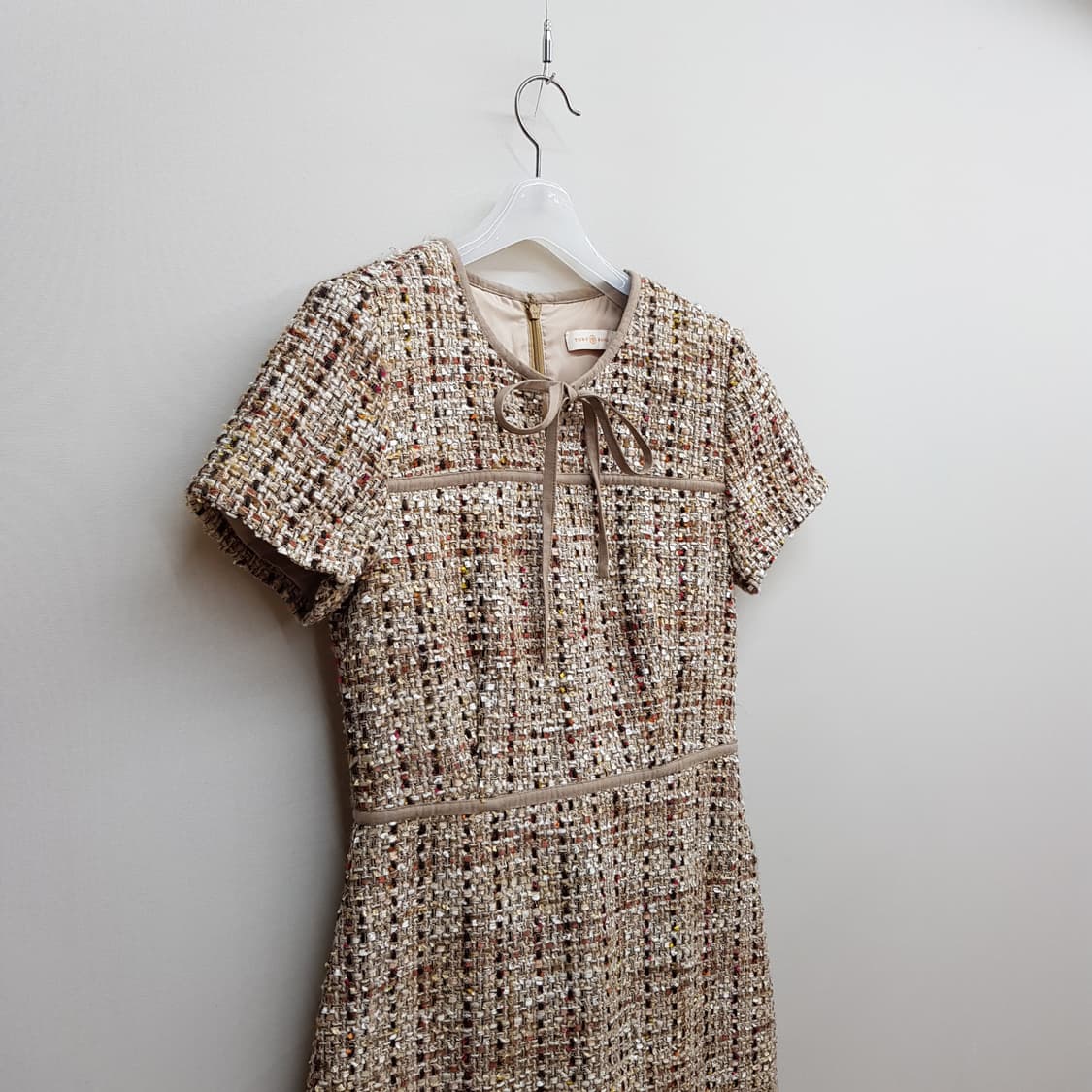 토리버치 Tory Burch 트위드 프린지 원피스 4사이즈 상품이미지4