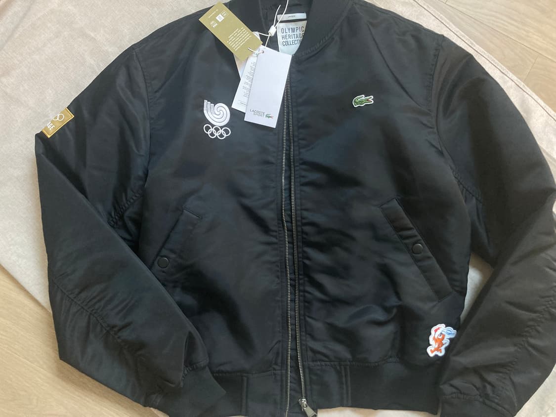 라코스테 1988 서울 올림픽 스페셜 봄버 자켓 상품이미지7
