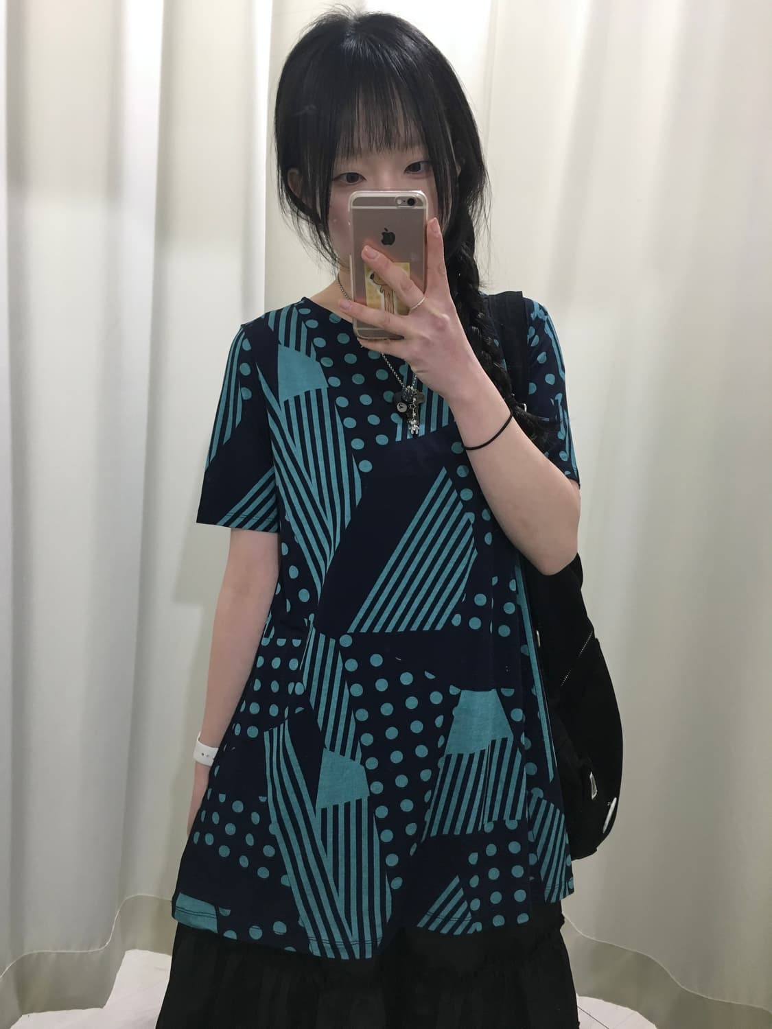 dot pattern blouse 상품이미지4