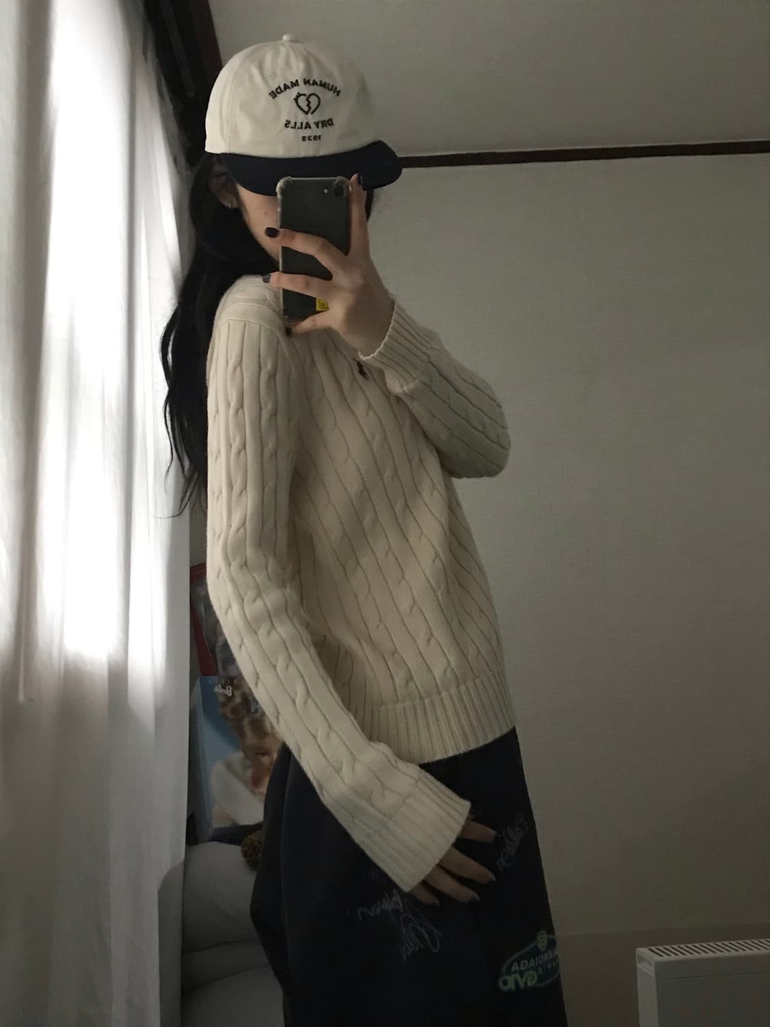 폴로 아이보리 케이블니트 상품이미지6