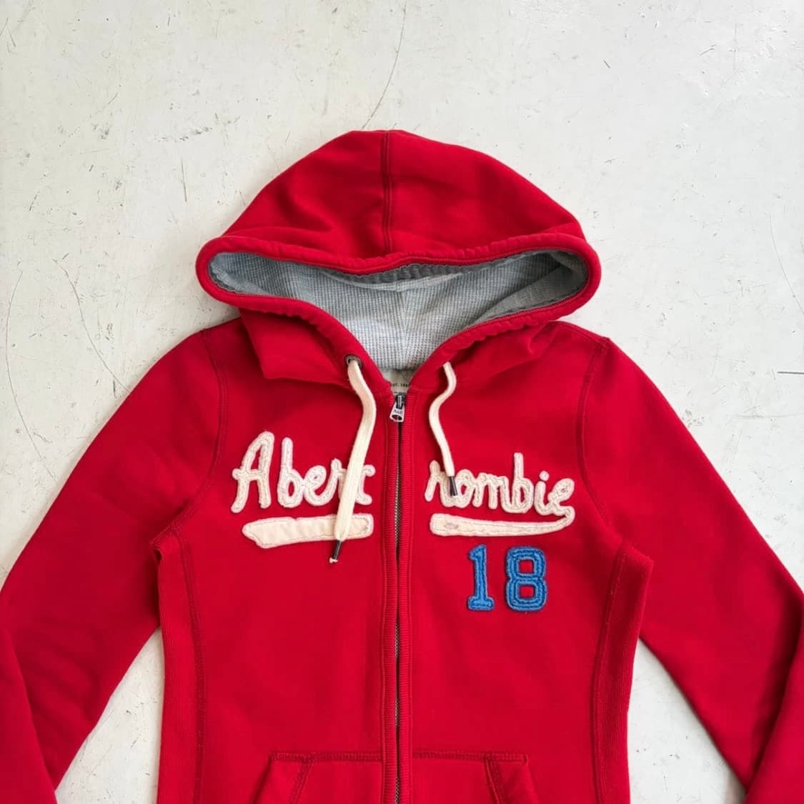 일본빈티지 아베크롬비 후드집업 xs 상품이미지5