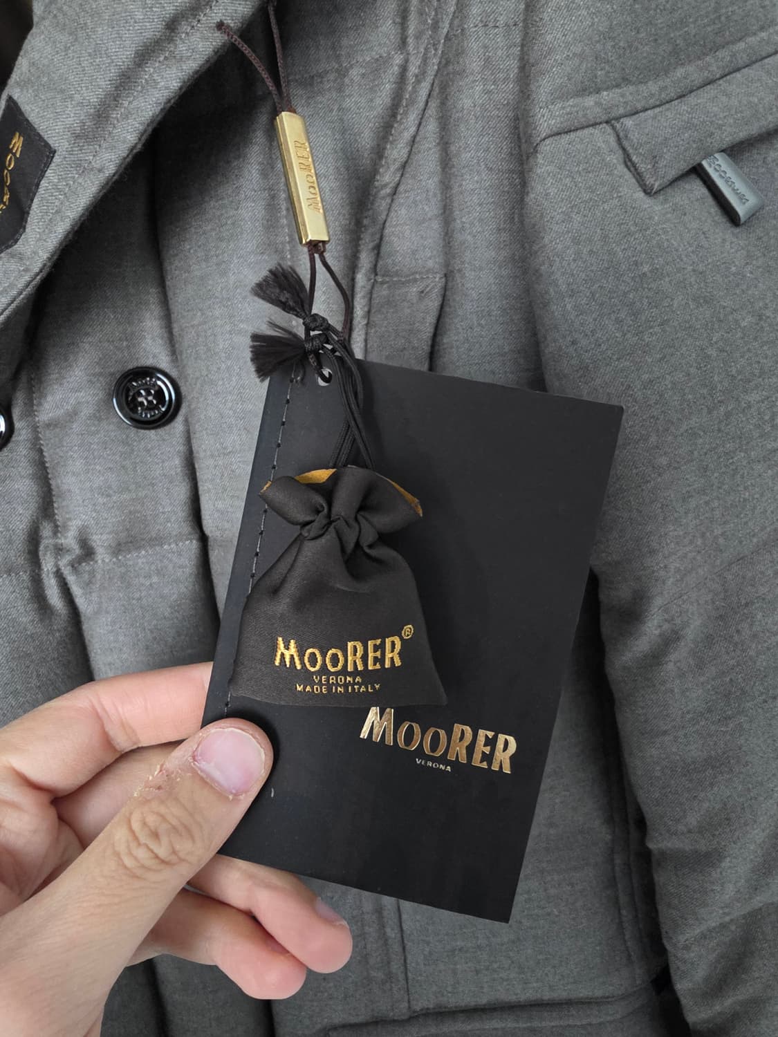 무레르 모리스 (울캐시미어 패딩코트)/ 베이지 /48사이즈 
 상품이미지4