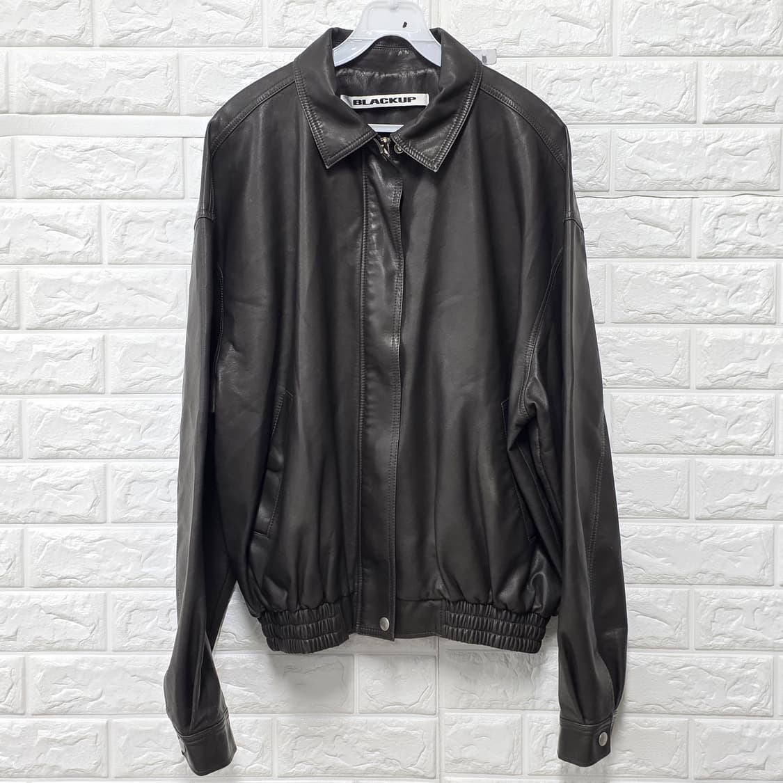 택포_ 블랙업 양가죽 자켓 XL 상품이미지1