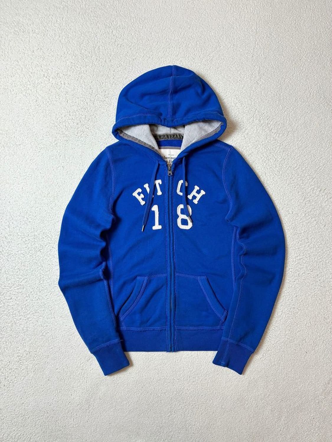 아베크롬비 00's Y2K 자수 로고 후드 집업 PN7410 상품이미지1