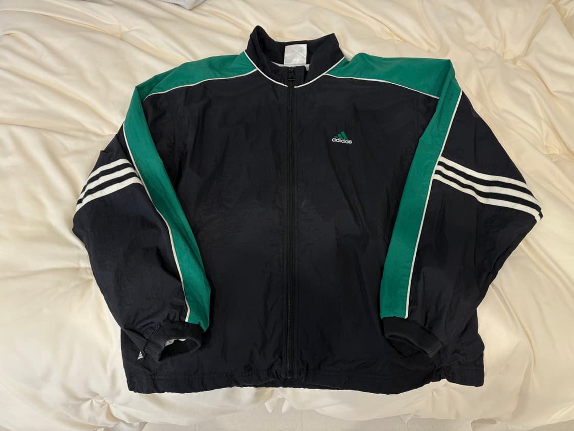 아디다스 빈티지 오버핏 바람막이 자켓 상품이미지1