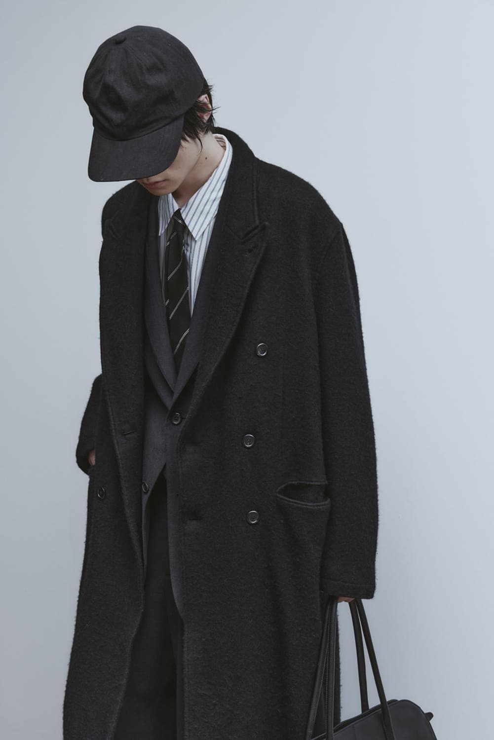 [M] 유스 축융울 보일드울 더블코트 상품이미지2