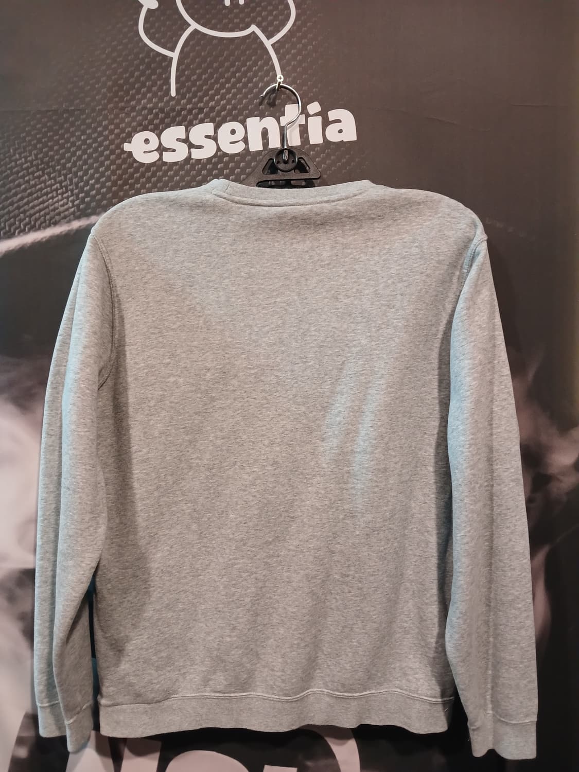 나이키 시그니처 박스로고 맨투맨 그레이 상품이미지2