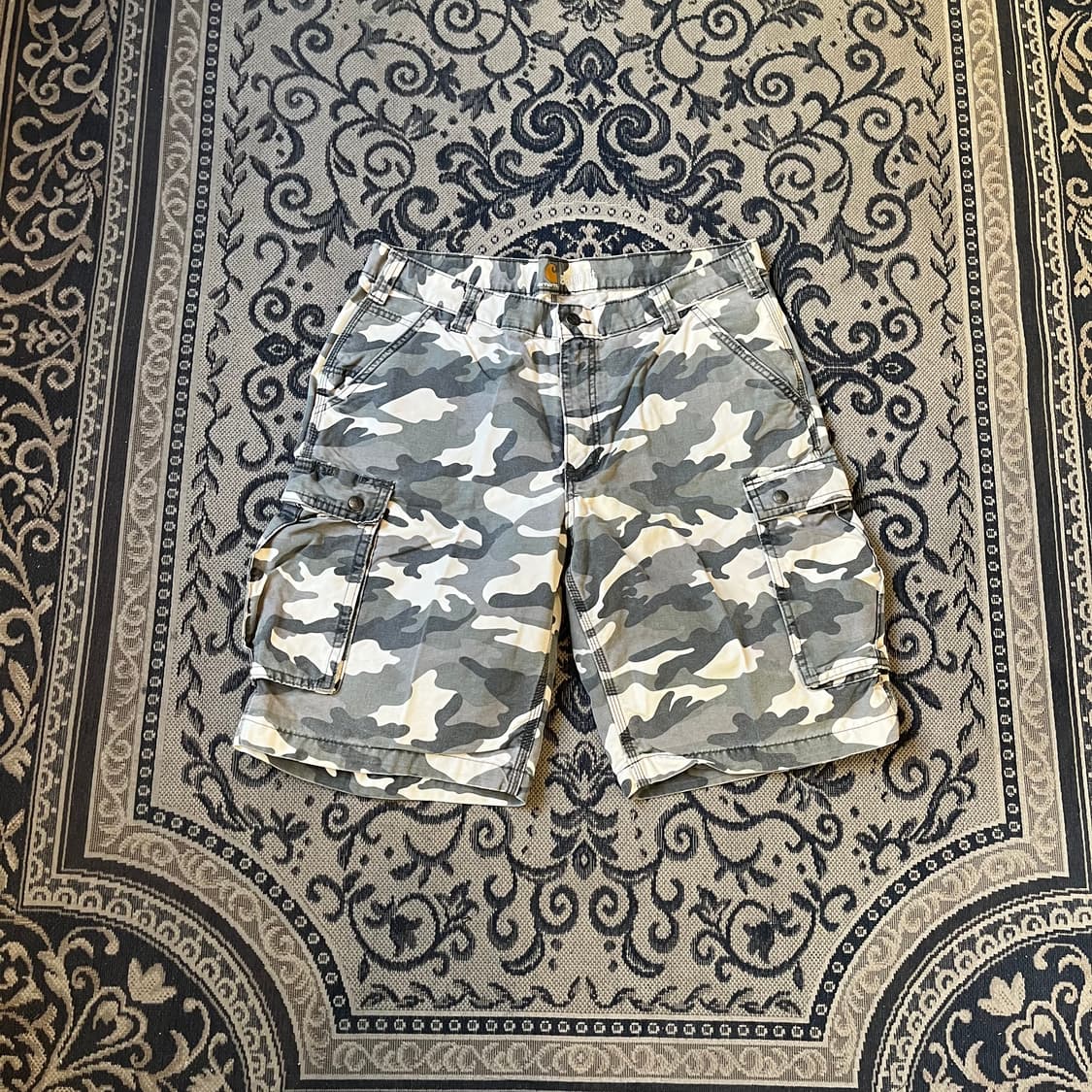 38 칼하트 카모 반바지/W2305 상품이미지1