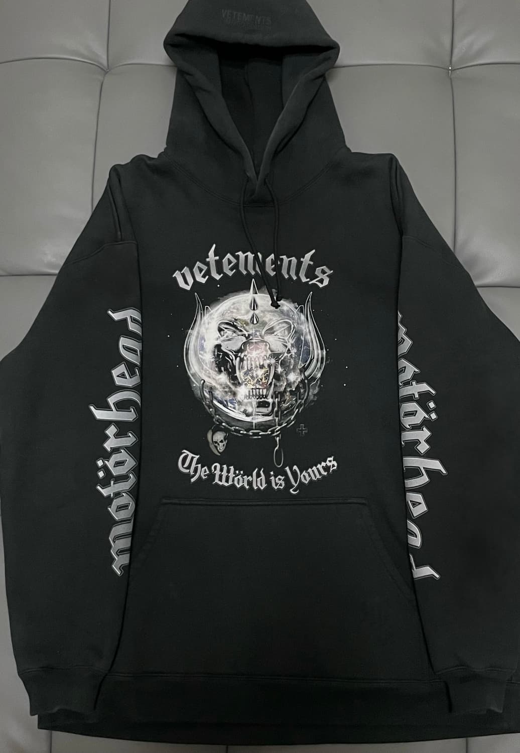 베트멍 모터헤드 오버핏 후드티 기모 M사이즈 상품이미지1