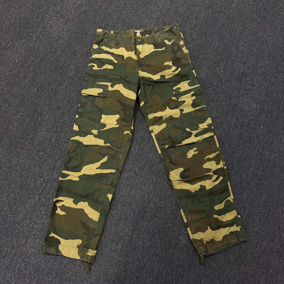 칼하트wip 카모 레귤러 카고 팬츠  상품이미지5
