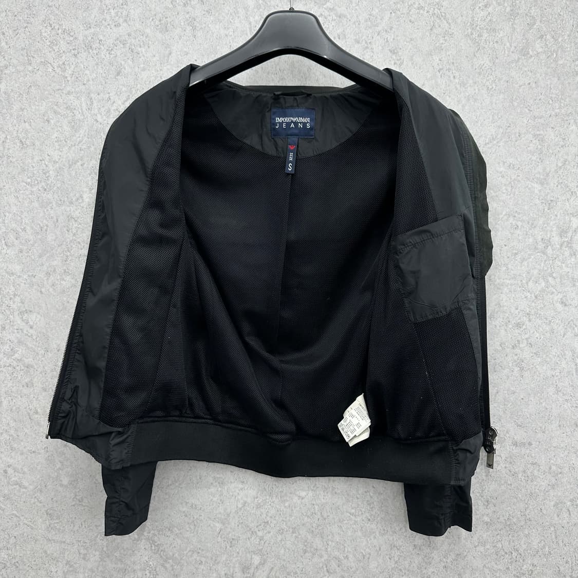 90 엠포리오 알마니 여자 블루종 자켓 상품이미지3