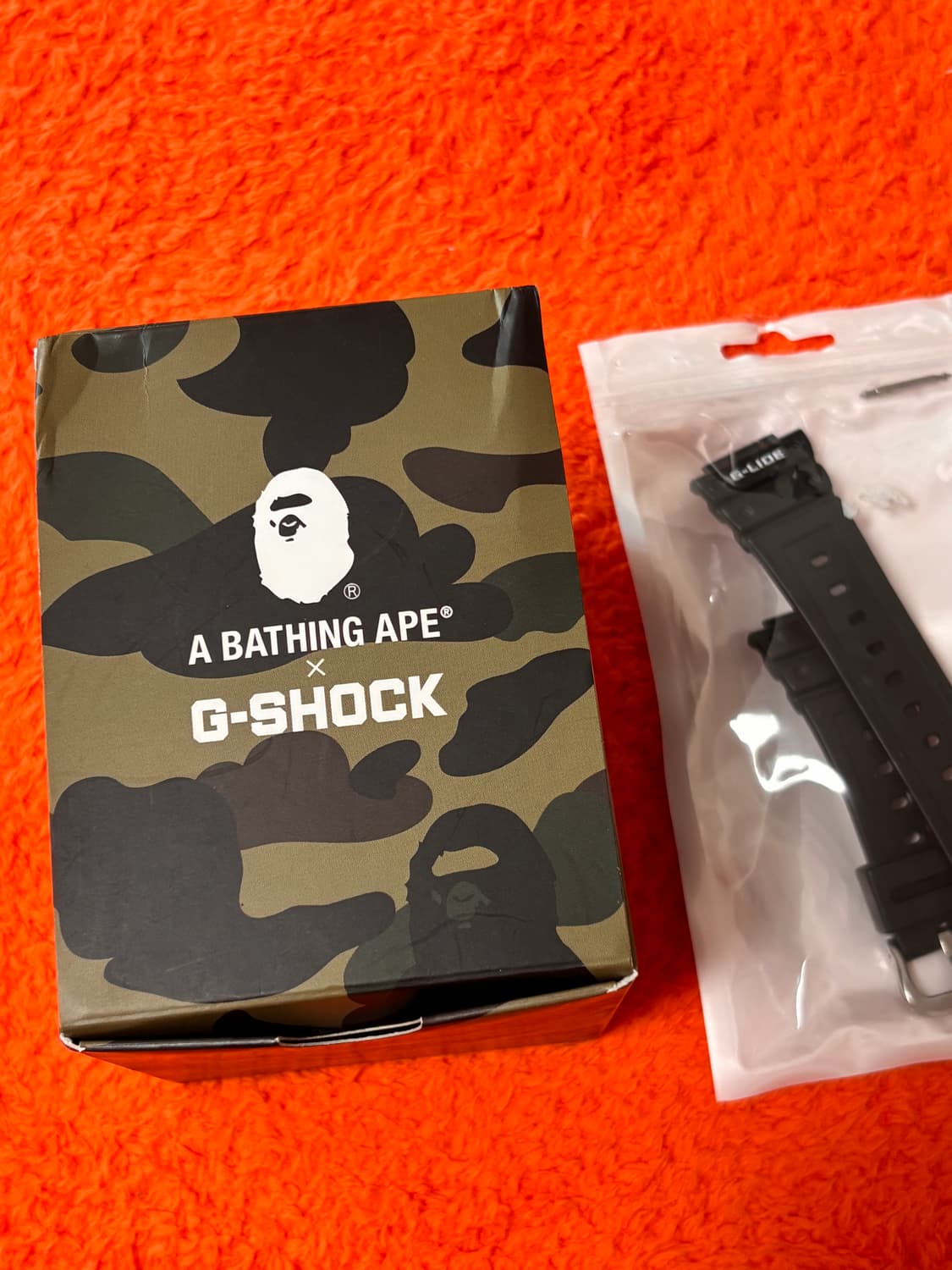 Bape] G-SHOCK 그린카모 DW-5600VT 상품이미지4
