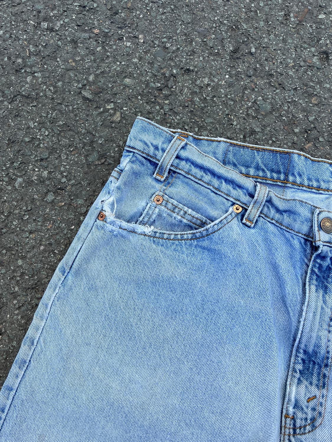 [38X30] 90s 리바이스 565 와이드 핏 상품이미지2