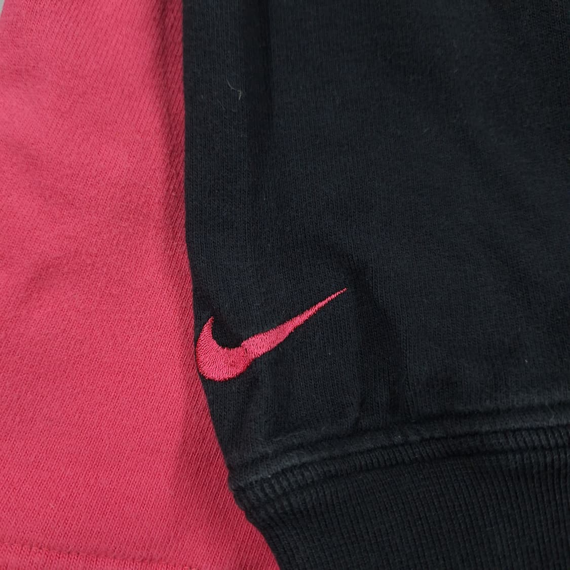 나이키 피그먼트 블랙 핑크 화이트 호나우지뉴 올드스쿨 카라넥 럭비티 상품이미지5