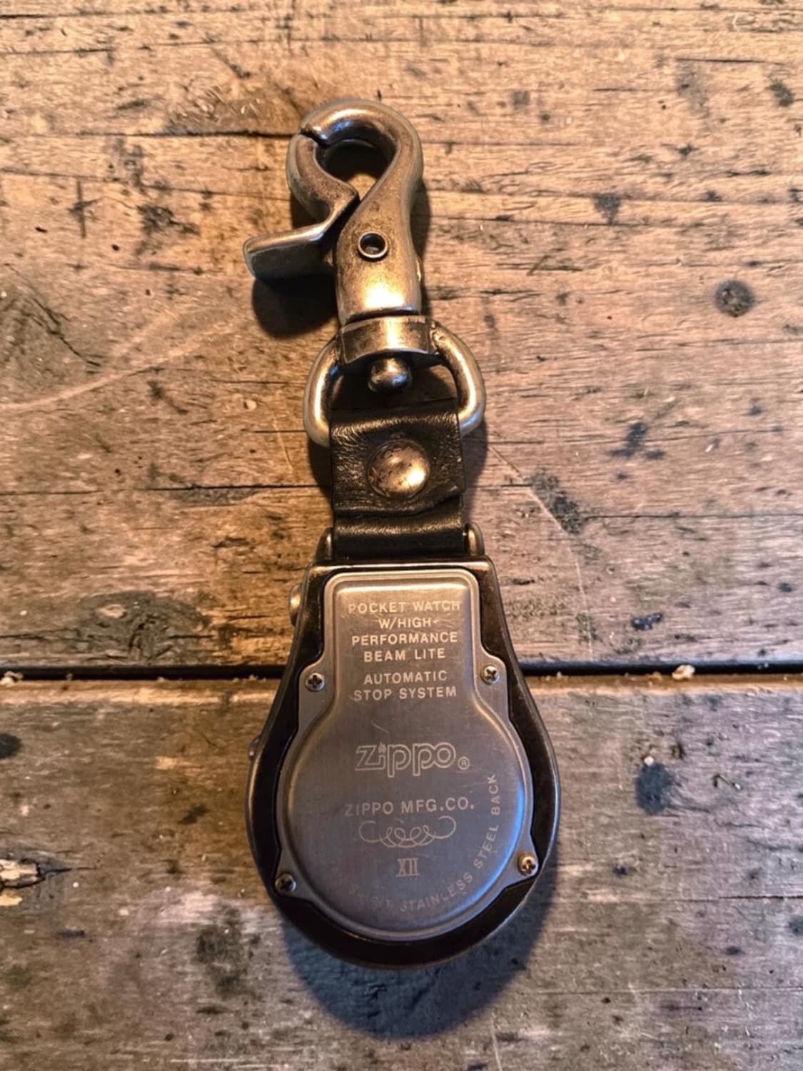 Zippo Beamlite 포켓 워치 키링 상품이미지3