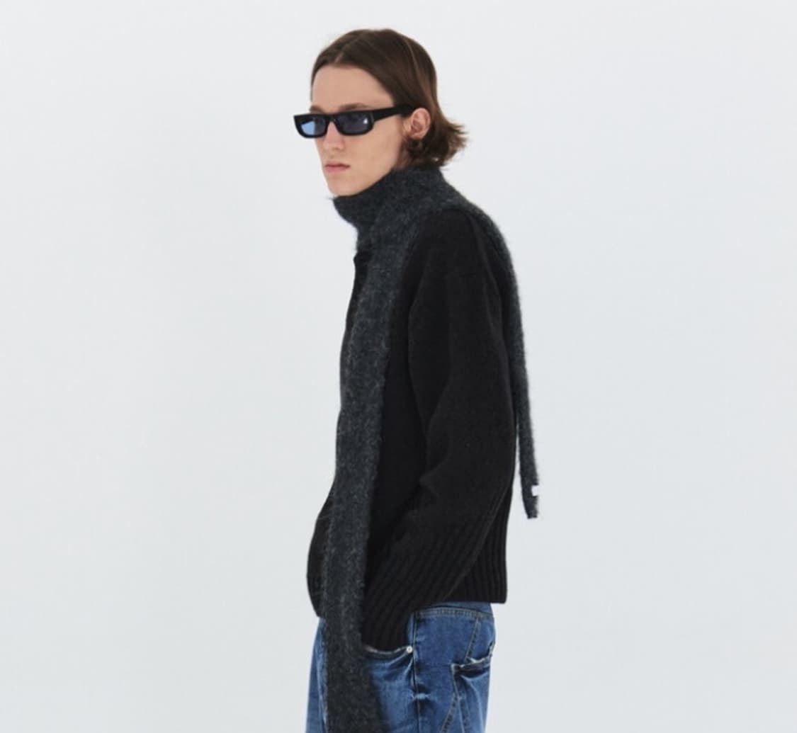 WINDER 윈더 - 울 폴로 스웨터 상품이미지4