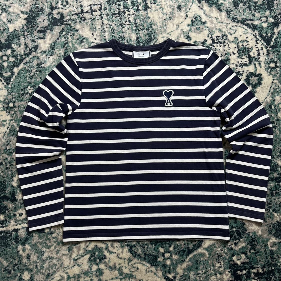 AMI 아미 스트라이프 긴팔 롱슬리브 티셔츠(S) 상품이미지3