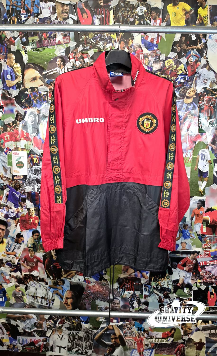 엄브로 96-97 맨유 OG 아노락 드릴탑 상품이미지3