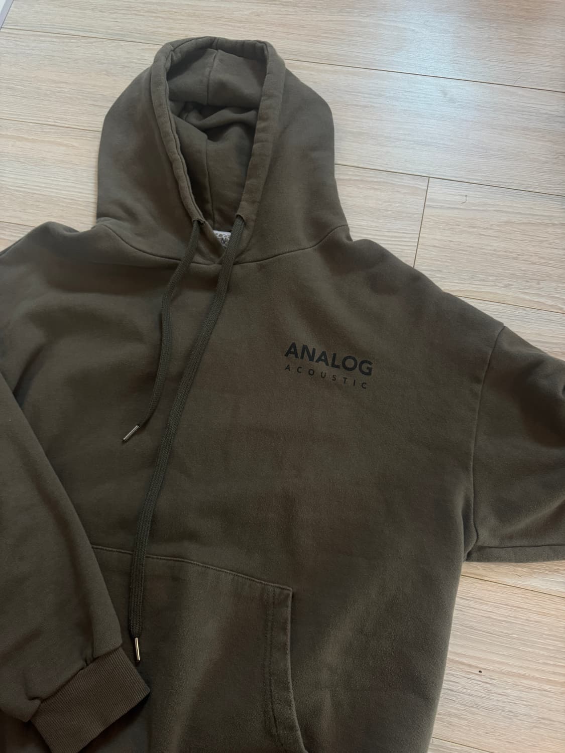 아날로그 빈티지 후드티 상품이미지2