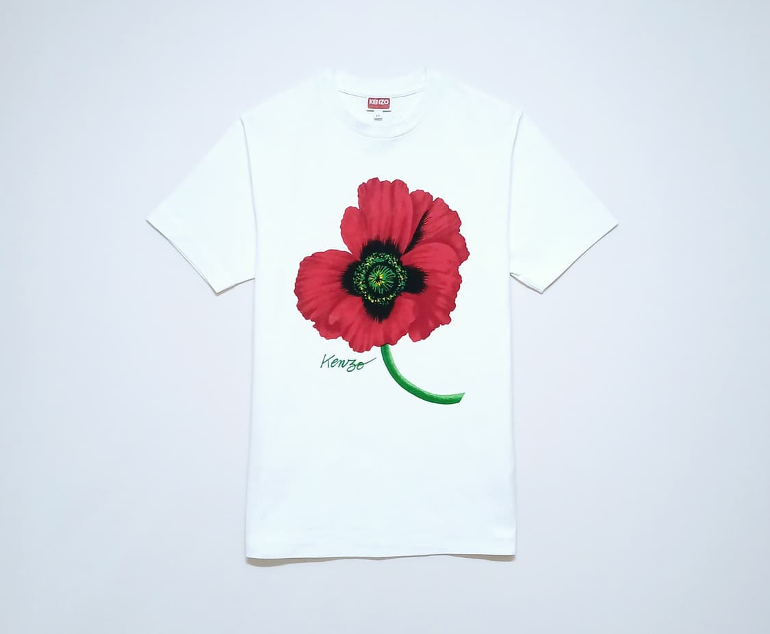 겐조 KENZO 플라워 프린팅 반팔 티셔츠 상품이미지1