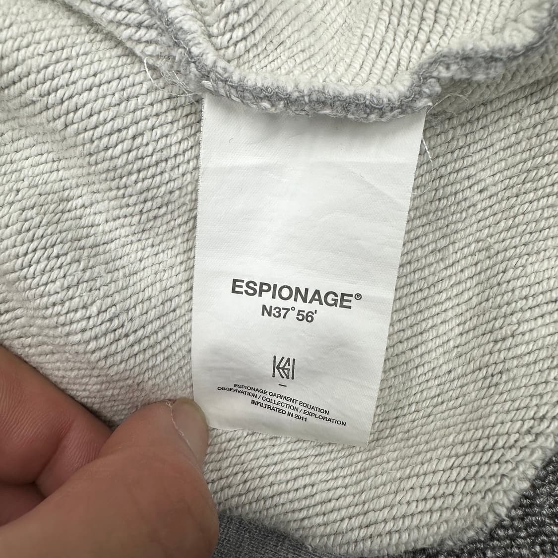 에스피오나지 헤비코튼 후드 상품이미지4