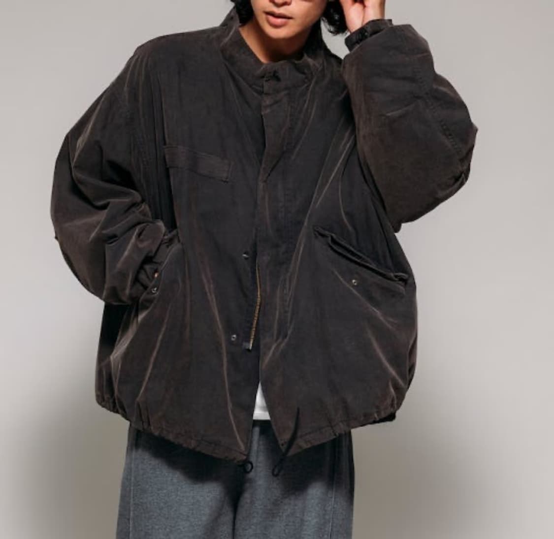 [L]프릭스스토어 m65 숏 페이드 블랙 상품이미지1