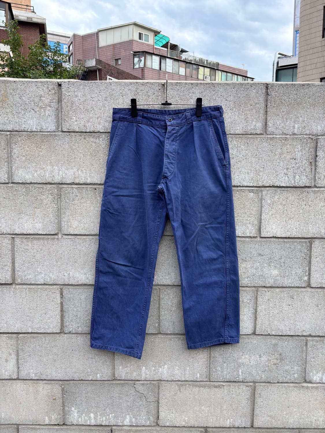 빈티지 프렌치 워크팬츠 상품이미지1