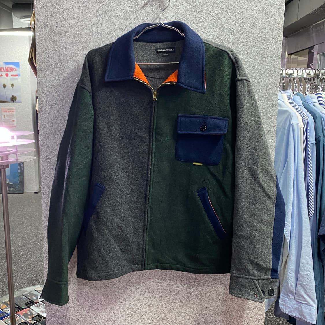 디스이즈네버댓 포켓 모직 자켓 B3194  상품이미지2