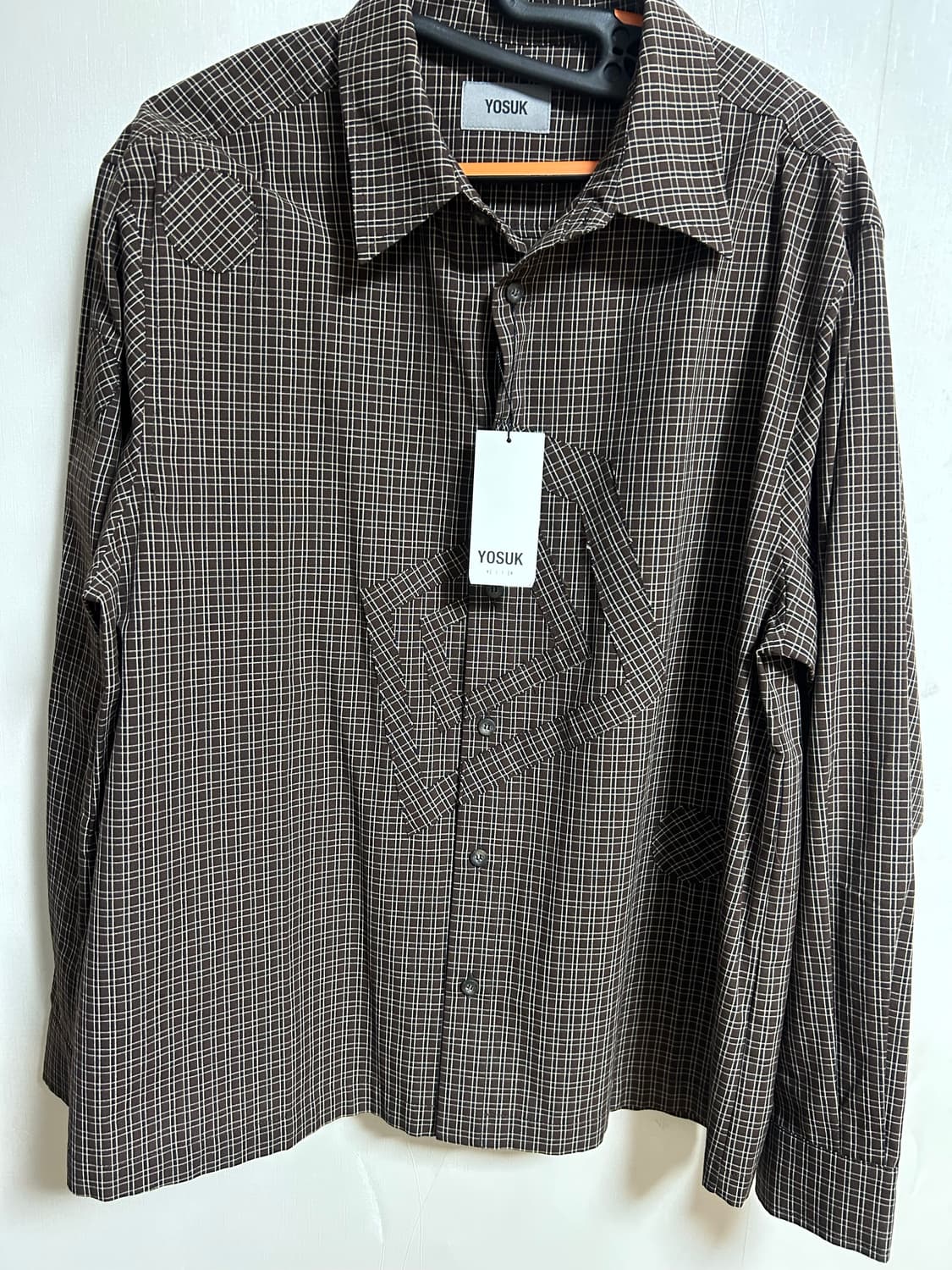 요석 Vertigo shirts(Brown) 1 사이즈 새상품 상품이미지2