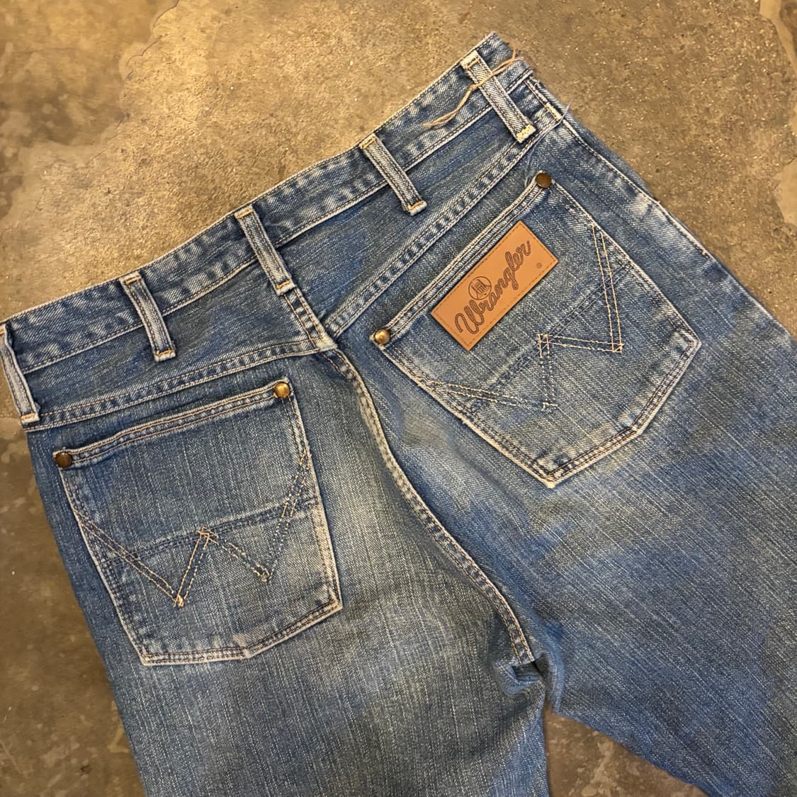 일본 랭글러 셀비지 데님 팬츠 상품이미지9