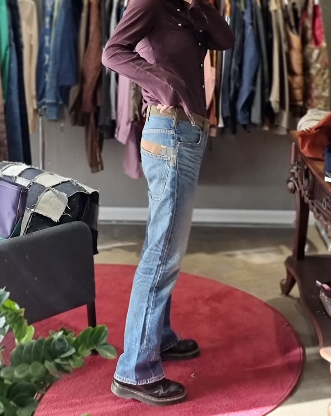 준야와타나베 리바이스 플레어진 상품이미지6