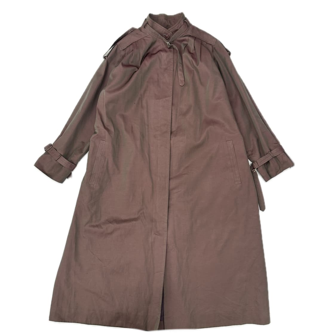 🤎나나깔 보라 트렌치 코트🤎 시크 일본 빈티지  롱 코트  상품이미지3