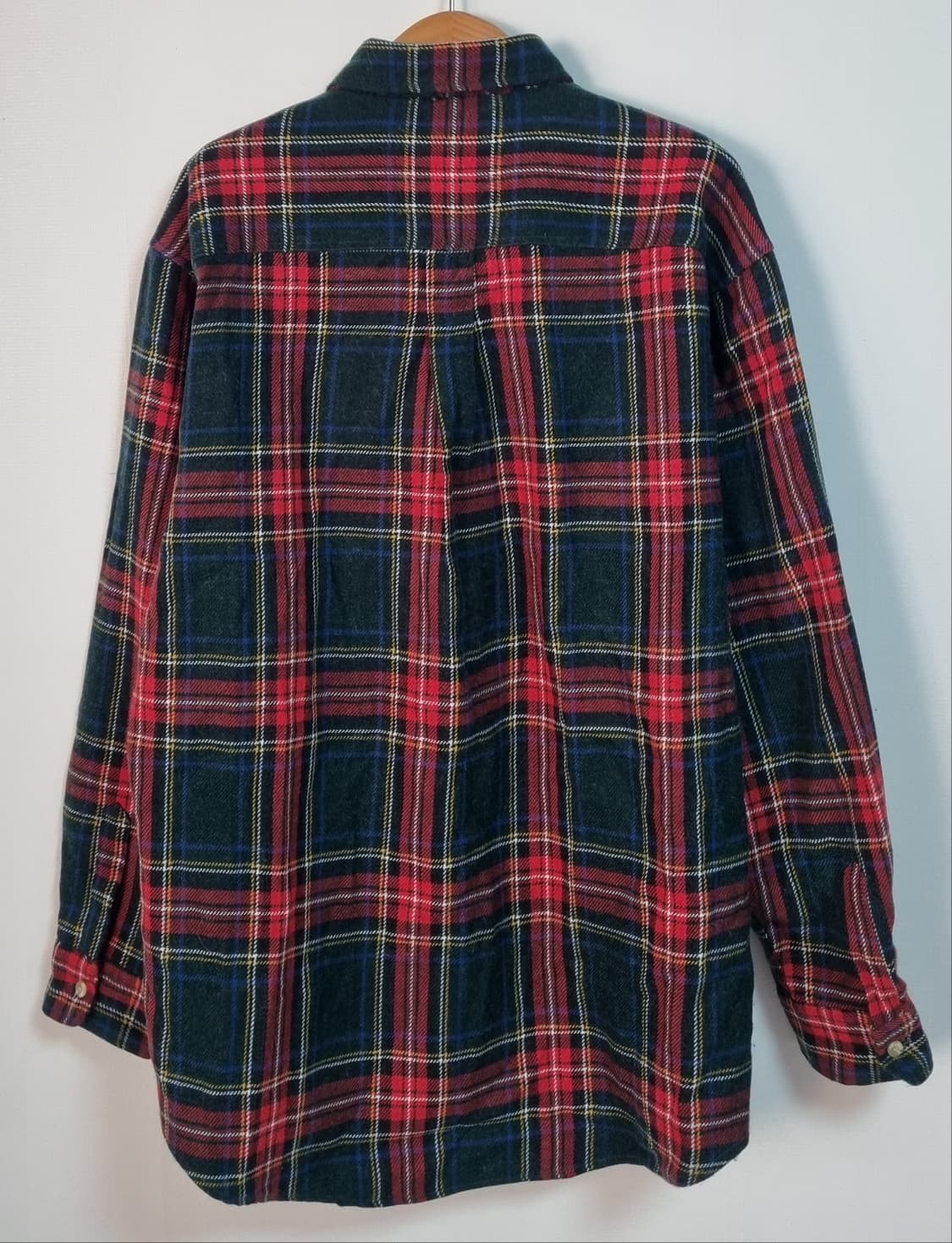 오버핏 L ) LLBEAN 엘엘빈 체크셔츠 남방 상품이미지3