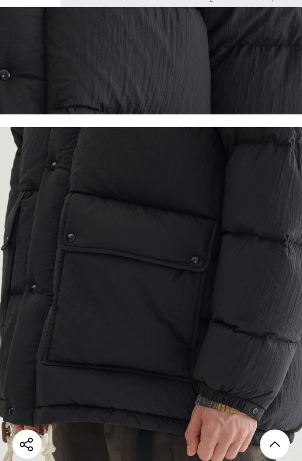 커버낫 덕다운 패딩자켓 상품이미지7