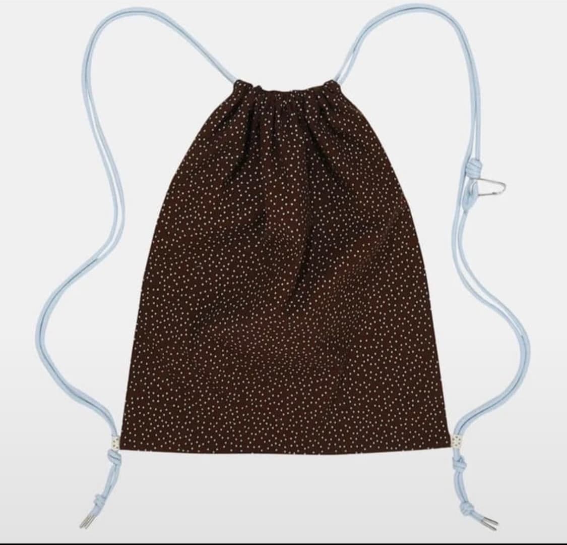 (새상품) 오헤시오 도트 스타 드로우 스트링백 상품이미지1