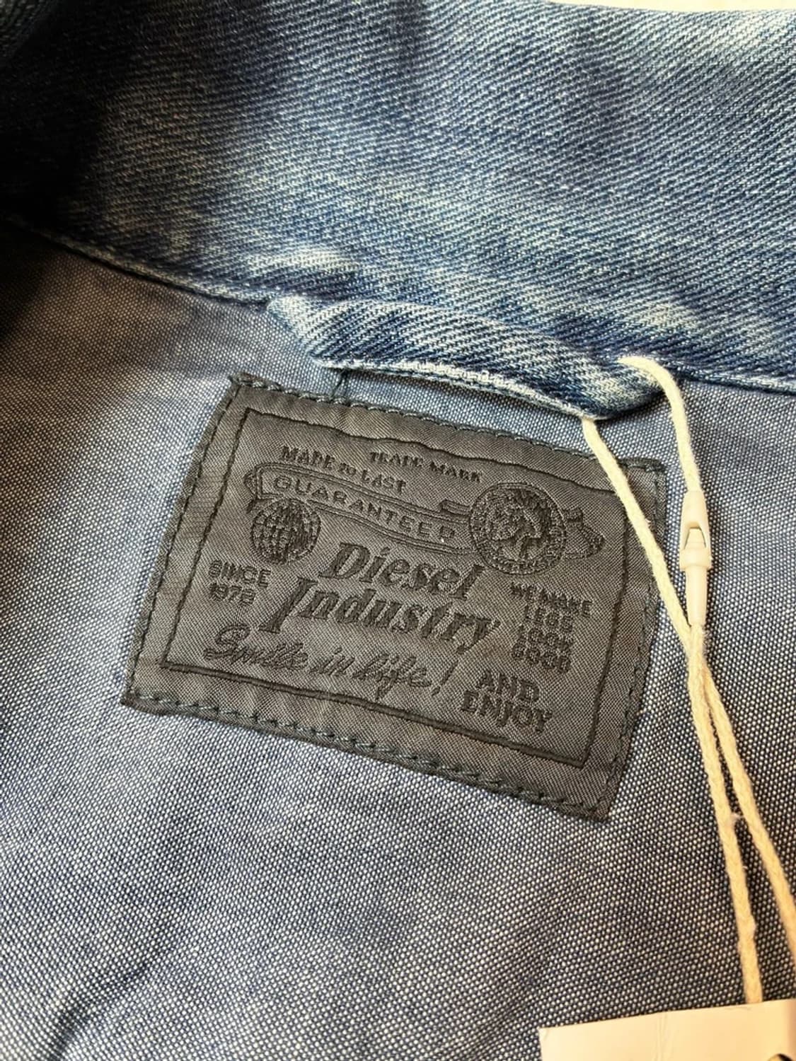 디젤 00's 워시드 데님 트러커 셔츠 자켓 PN6368 상품이미지8