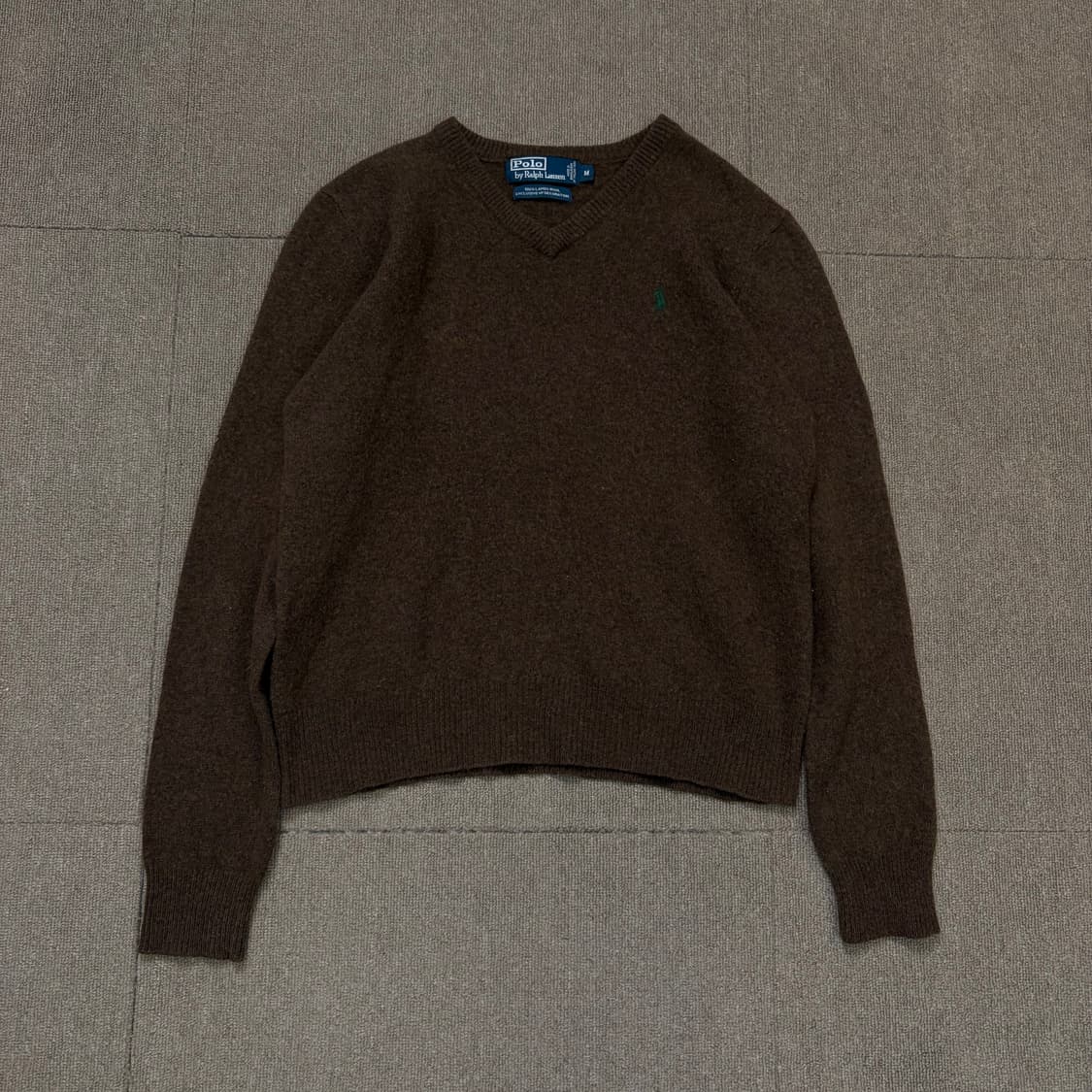 polo 랄프로렌 폴로 우먼스 램스울 v넥 니트 상품이미지1