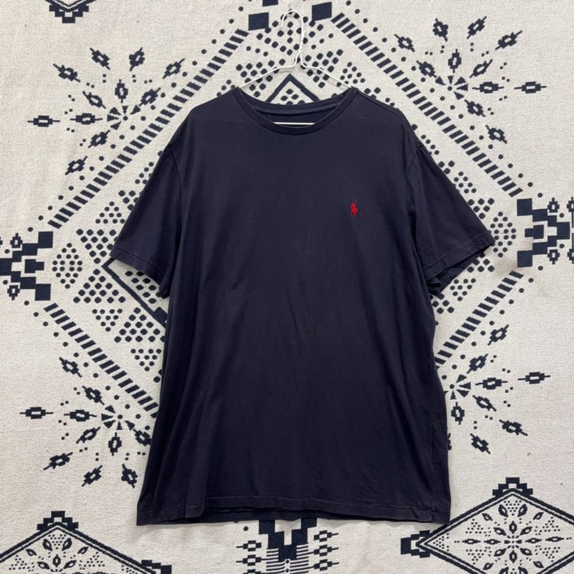 폴로 랄프로렌 QR 베이직 반팔티 XL P00198 상품이미지1