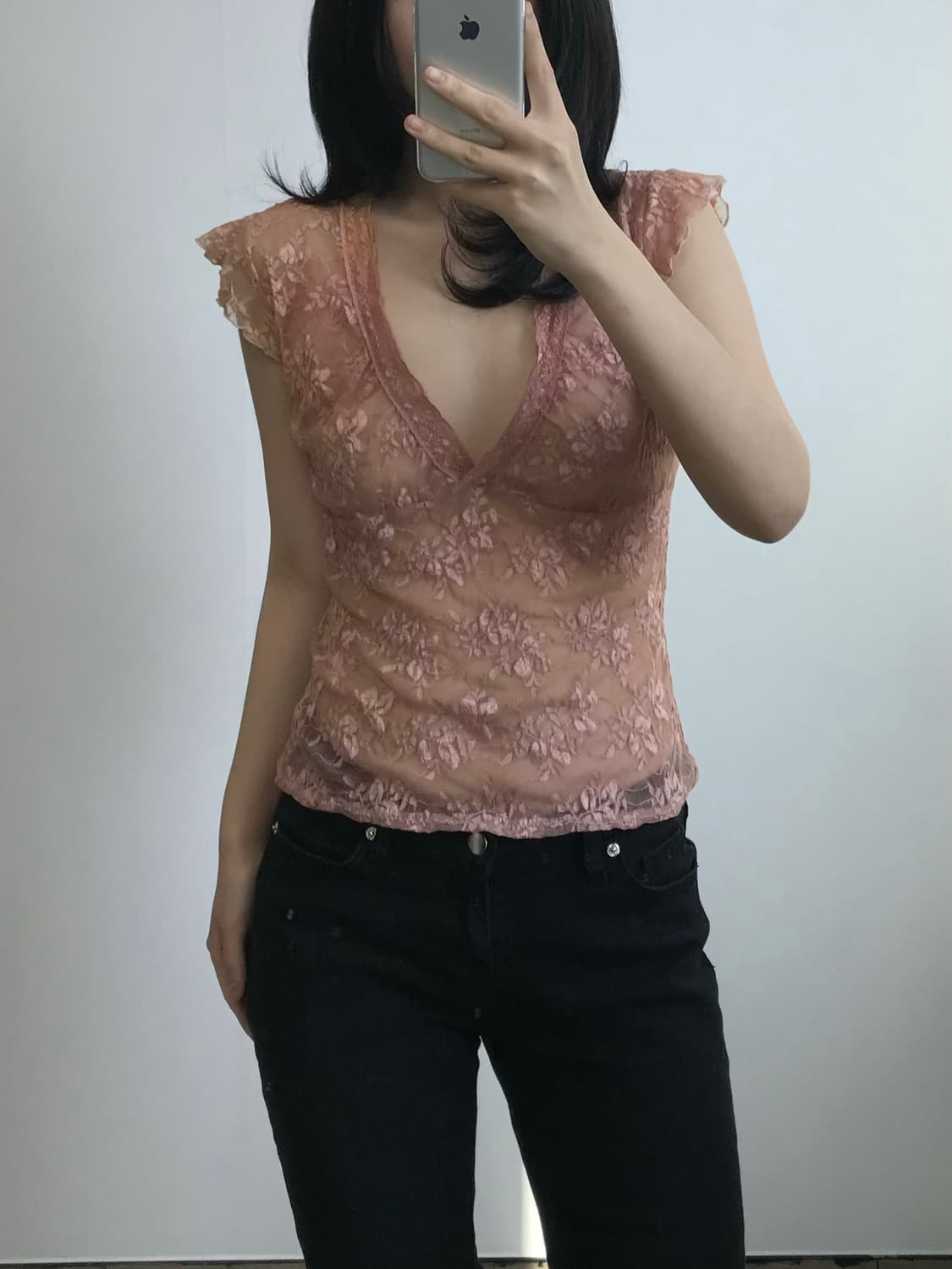 빈티지 레이스 슬리브리스 상품이미지1