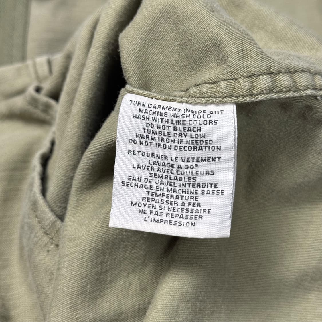 (M) 데님앤서플라이 밀리터리 피쉬테일 파카  상품이미지7