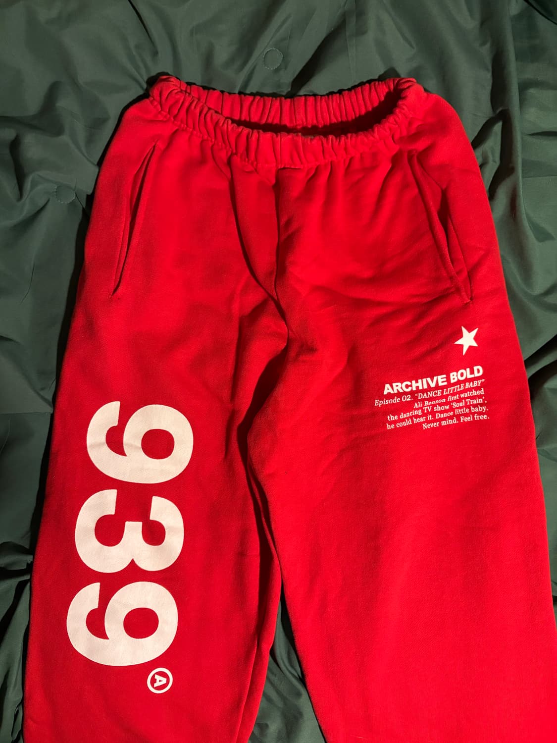 Archive Bold 939 Red Pants 상품이미지1