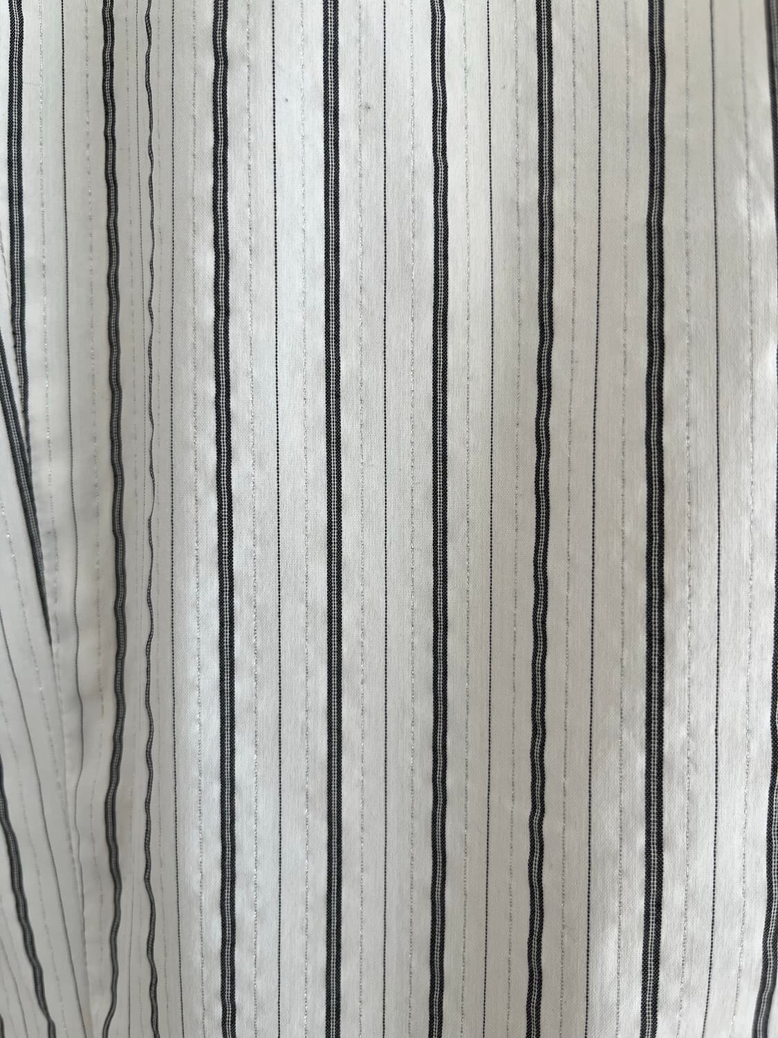 실버 스트라이프 셔츠 (유럽 빈티지) 상품이미지4