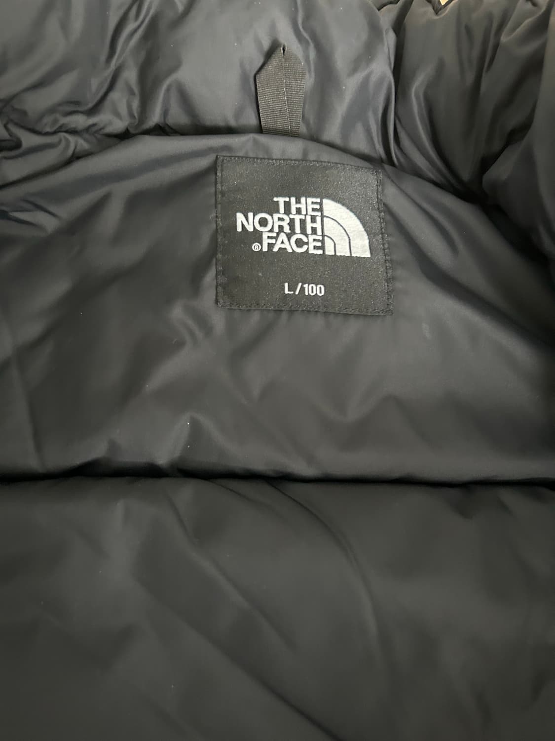 노스페이스 눕시 패딩 블랙 L 상품이미지2